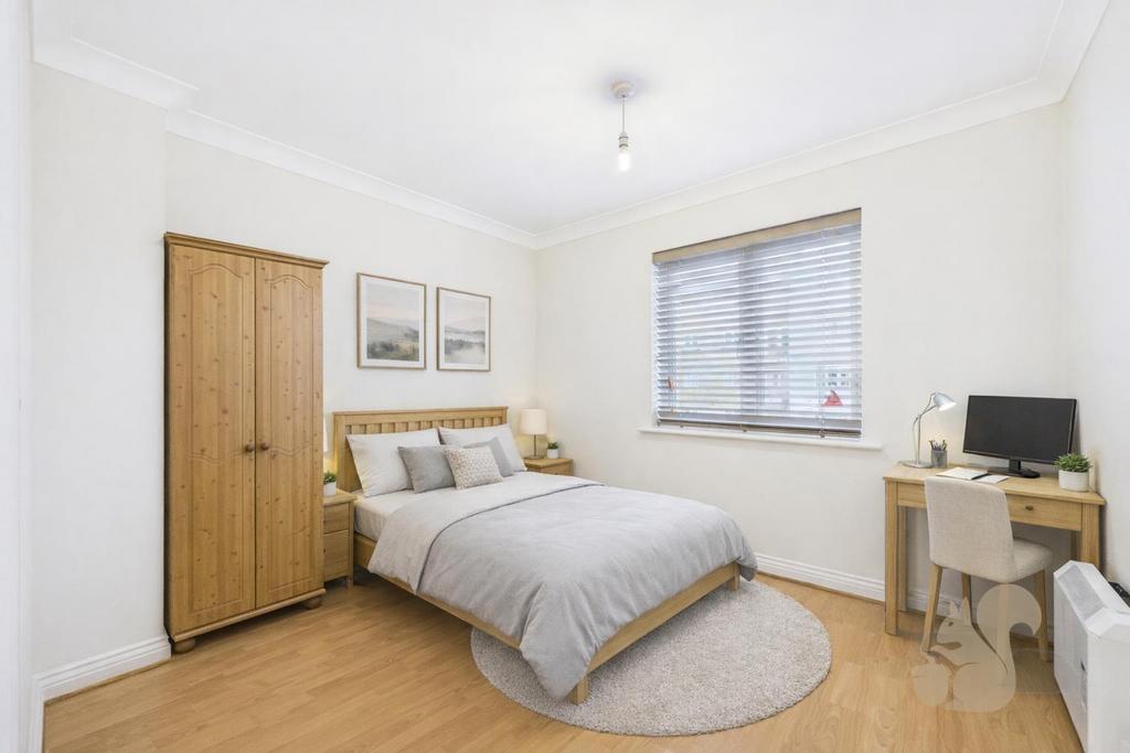 Second Bedroom Staged