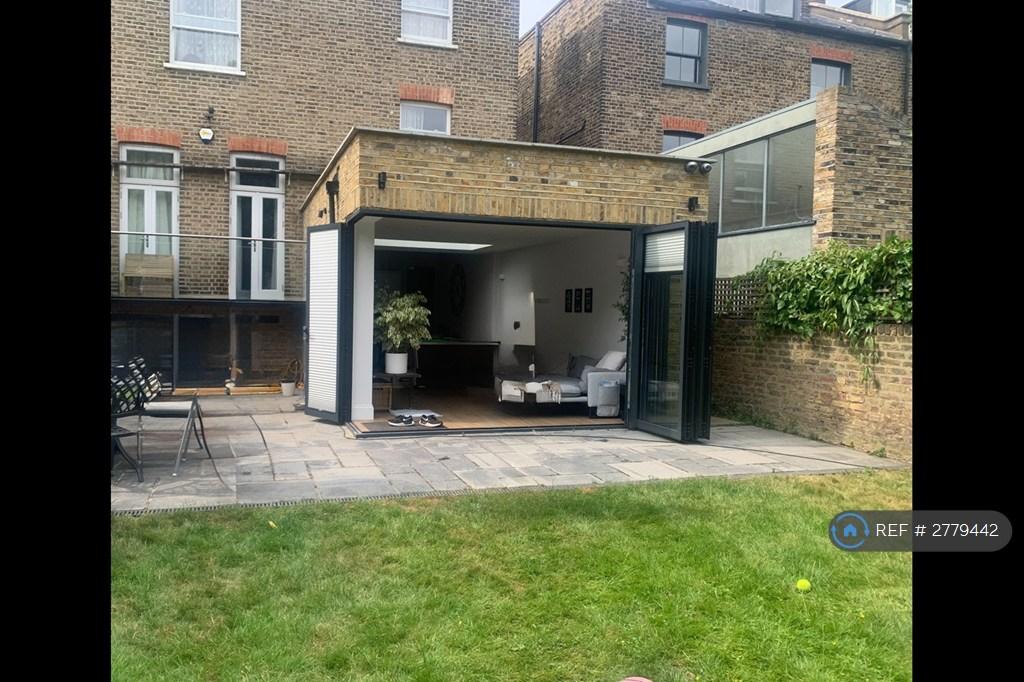 Rear View Of Open Bi-Folds