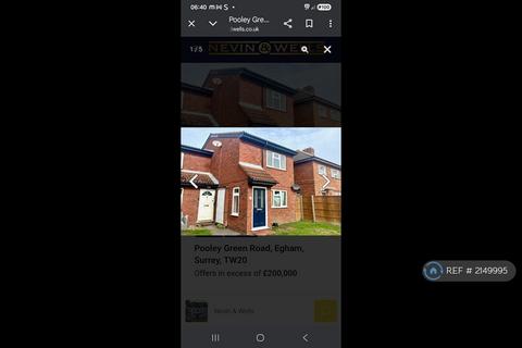1 bedroom flat to rent, Pooley Green Road, Egham, TW20