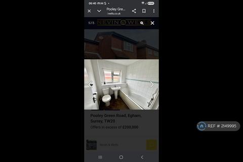 1 bedroom flat to rent, Pooley Green Road, Egham, TW20
