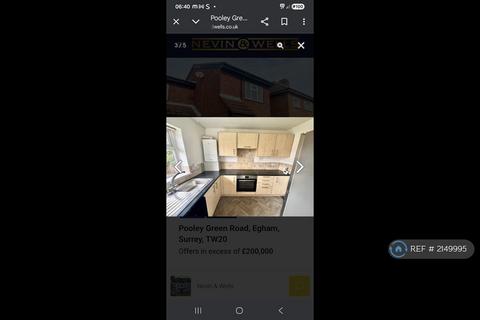 1 bedroom flat to rent, Pooley Green Road, Egham, TW20