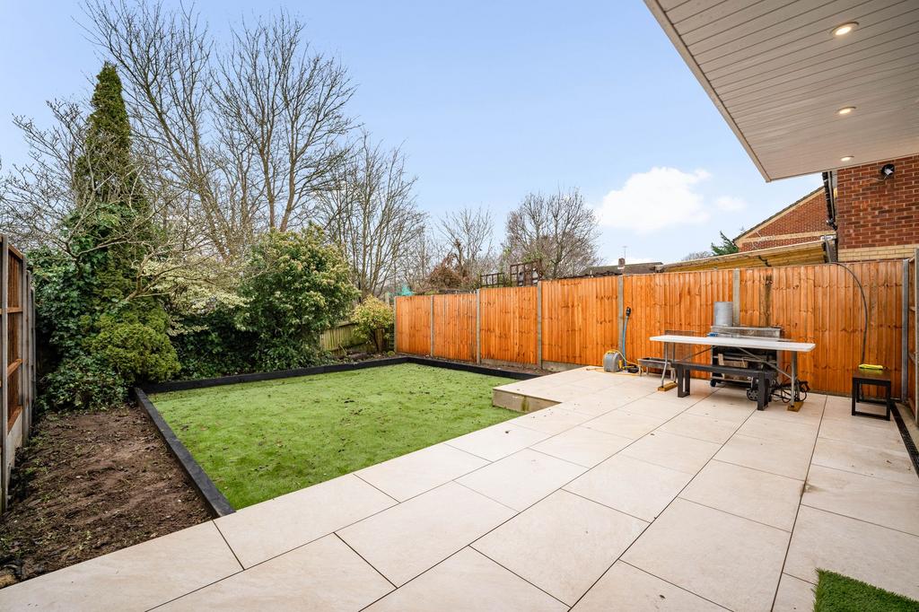 Patio view, garden