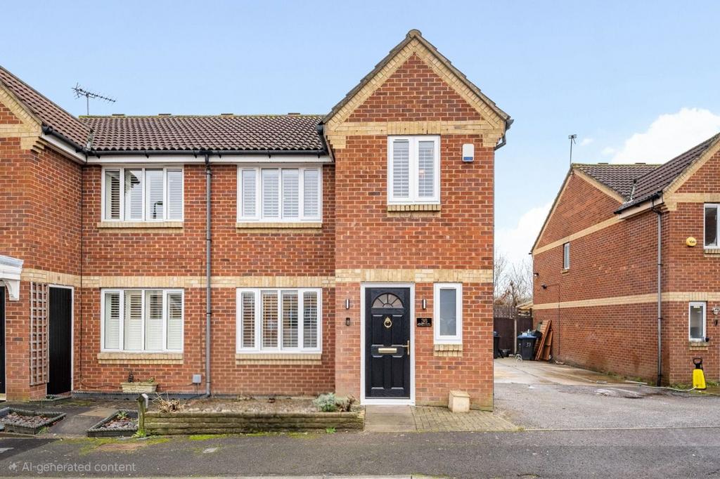 Semi-detached house exterior