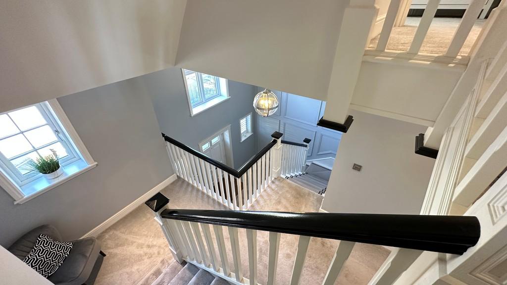 Landings and entrance hall