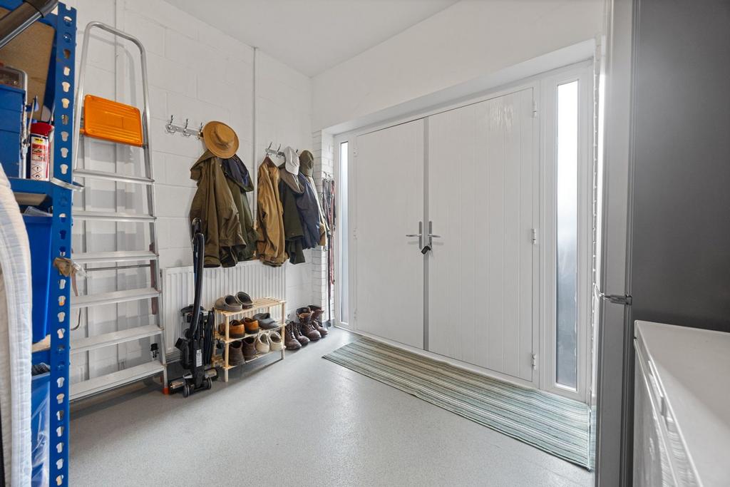 Inside Garage