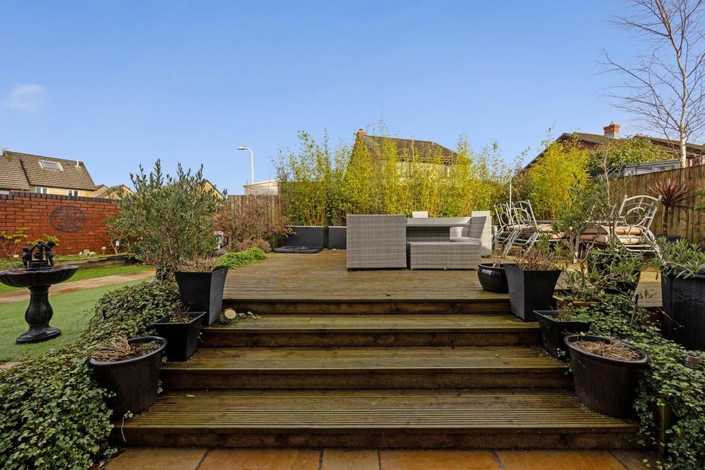 Steps to sun deck