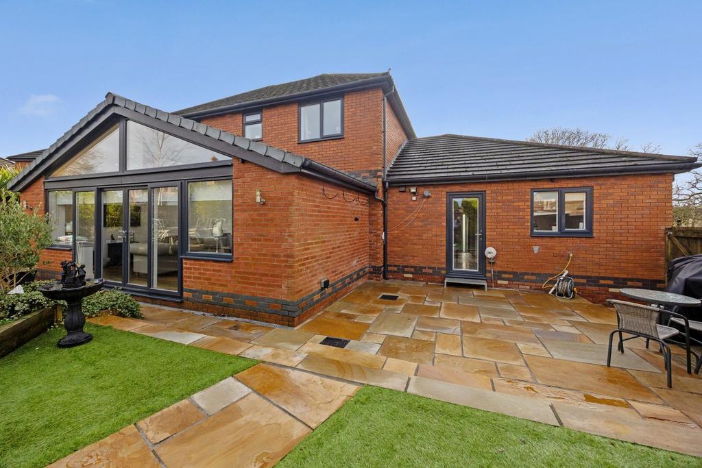 Sandstone paving