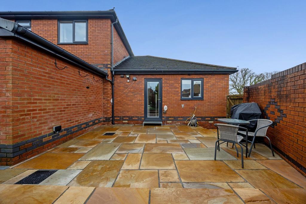 Patio Area , door to utility