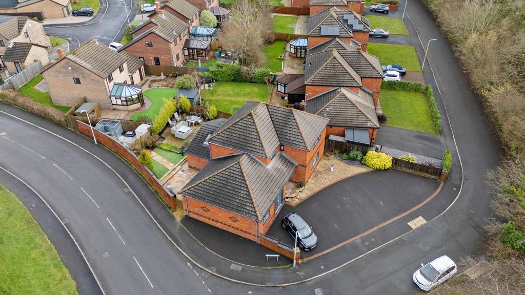 Elevated view of plot