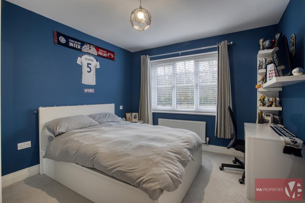 Bedroom 4 with fitted wardrobes