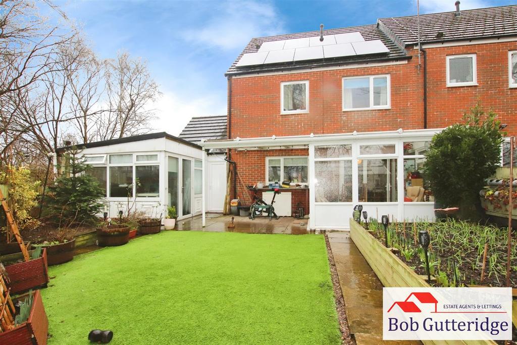 Enclosed rear garden