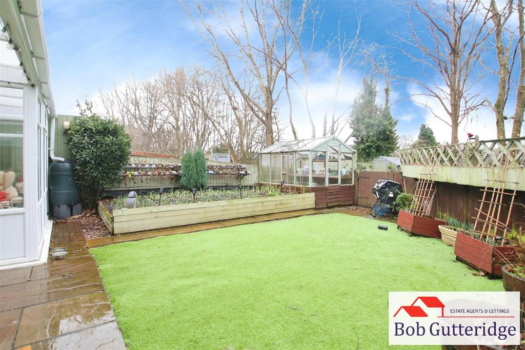Enclosed rear garden