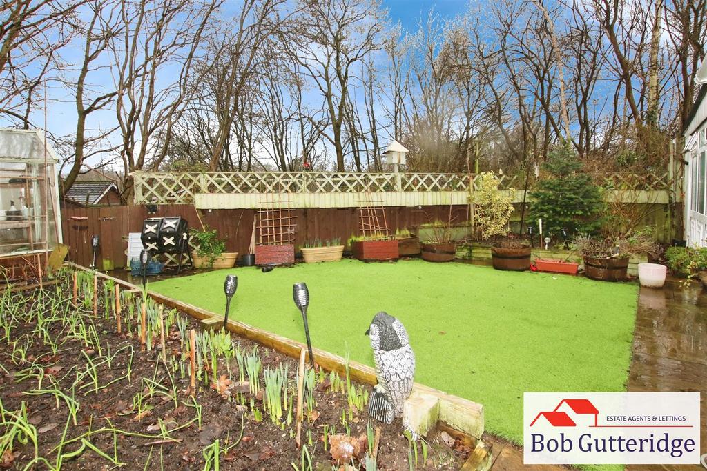 Enclosed rear garden