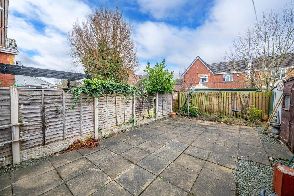 Rear garden