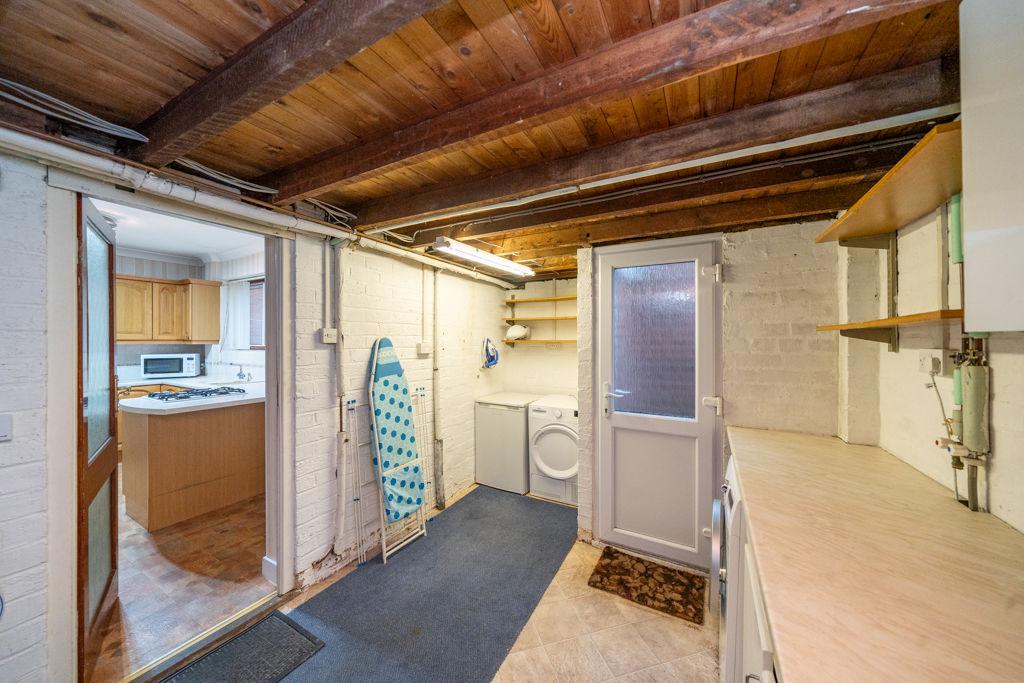 Garage with rear...
