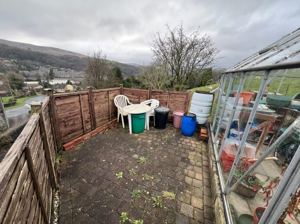 Greenhouse and Seating Area