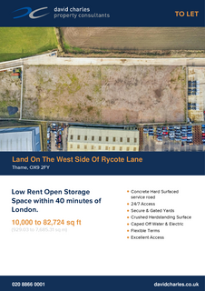 Land to rent, Rycote Lane Thame OX9 2FZ
