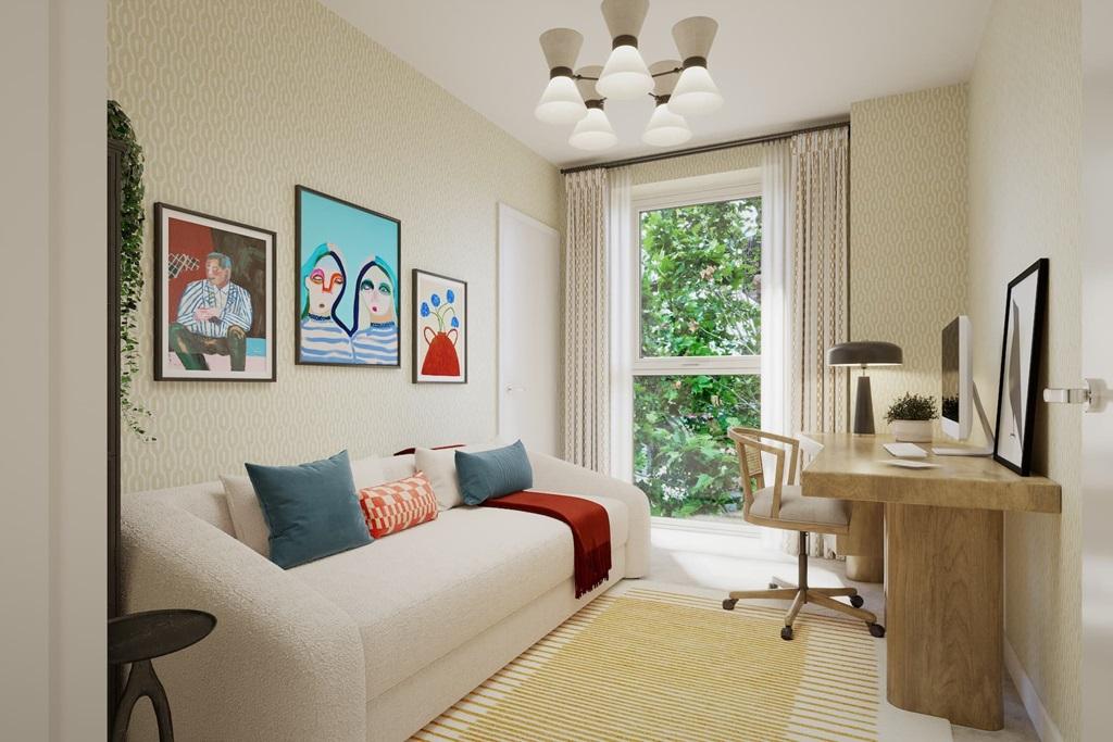 Flexible 3rd bedroom, perfect as a study or...