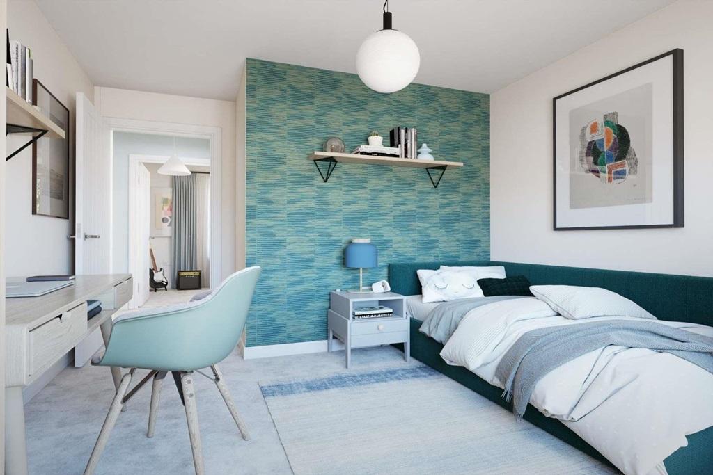 The two single bedrooms are ideal for younger...