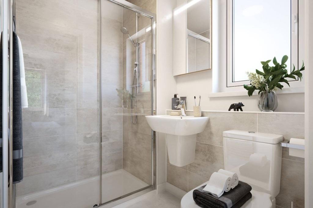Ease the morning rush with a private en-suite