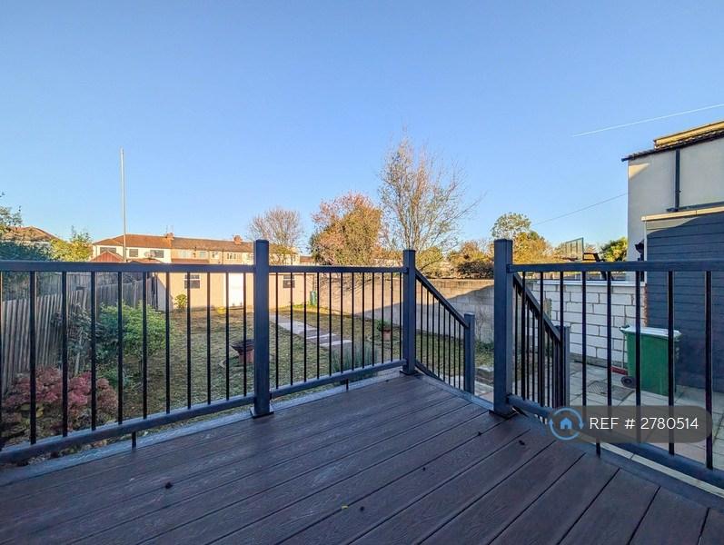 Outdoor Deck Overlooing Private Garden