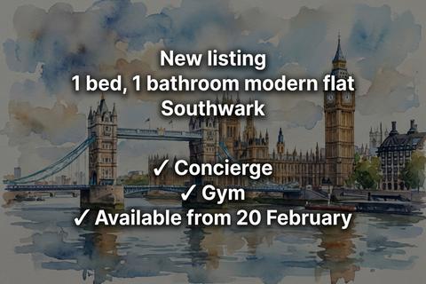 1 bedroom flat to rent, Southwark Bridge Road
