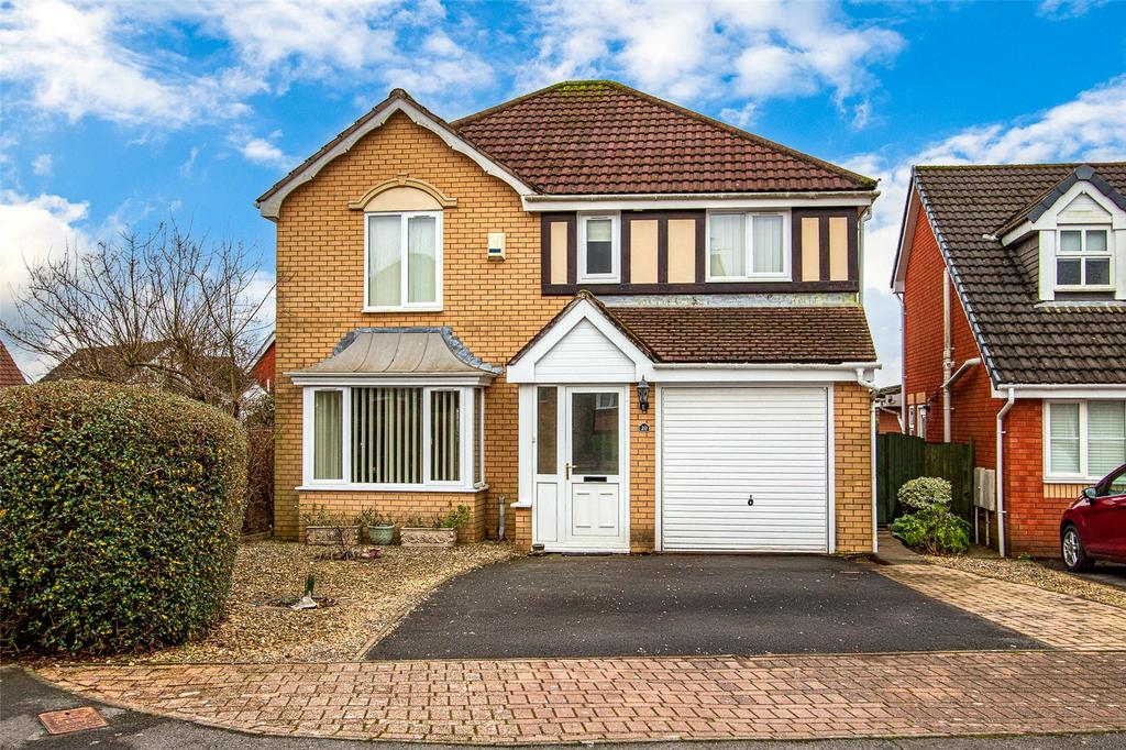 Tarragon Way, Pontprennau, Cardiff, CF23 4 bed detached house for sale ...