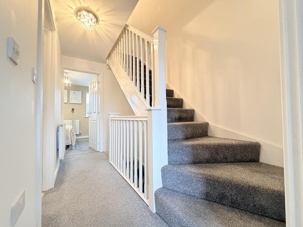 Stairs to the top floor
