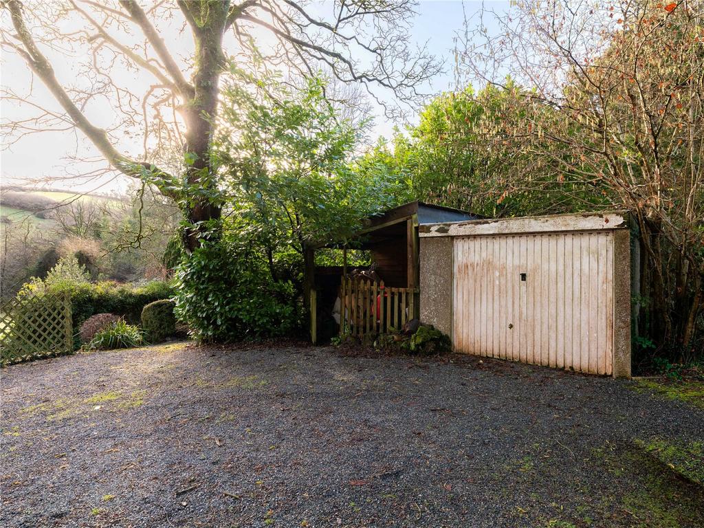 Garage and Log Store
