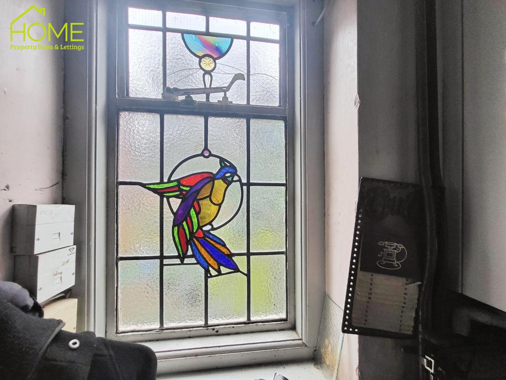 Stained glass window