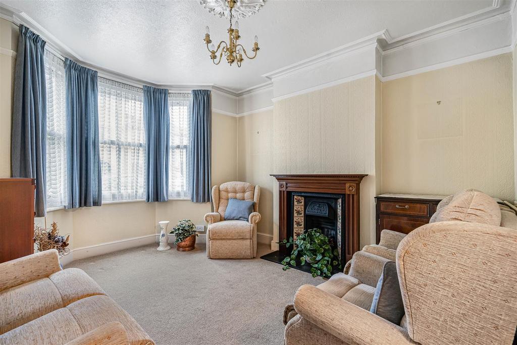 Living room, fireplace