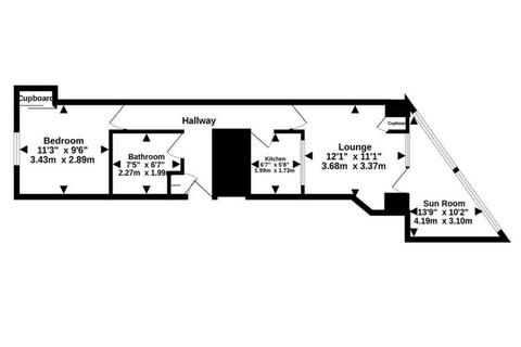 undefined, 32, Flat 2, George Street, Stranraer, Dumfries And Galloway, DG9 7RL