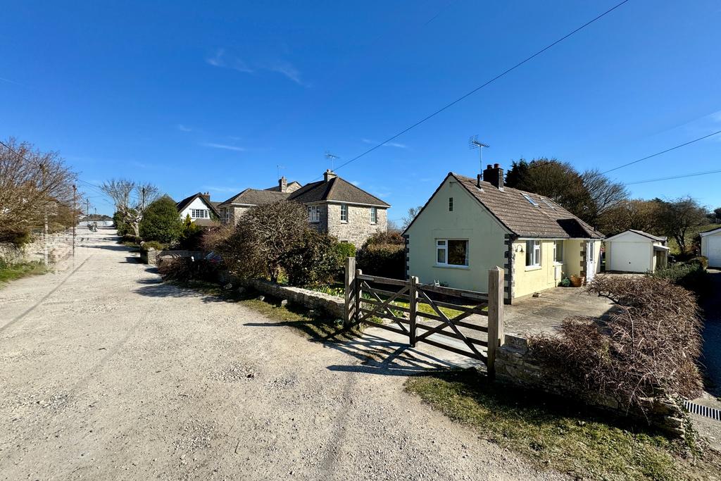 Rear of property