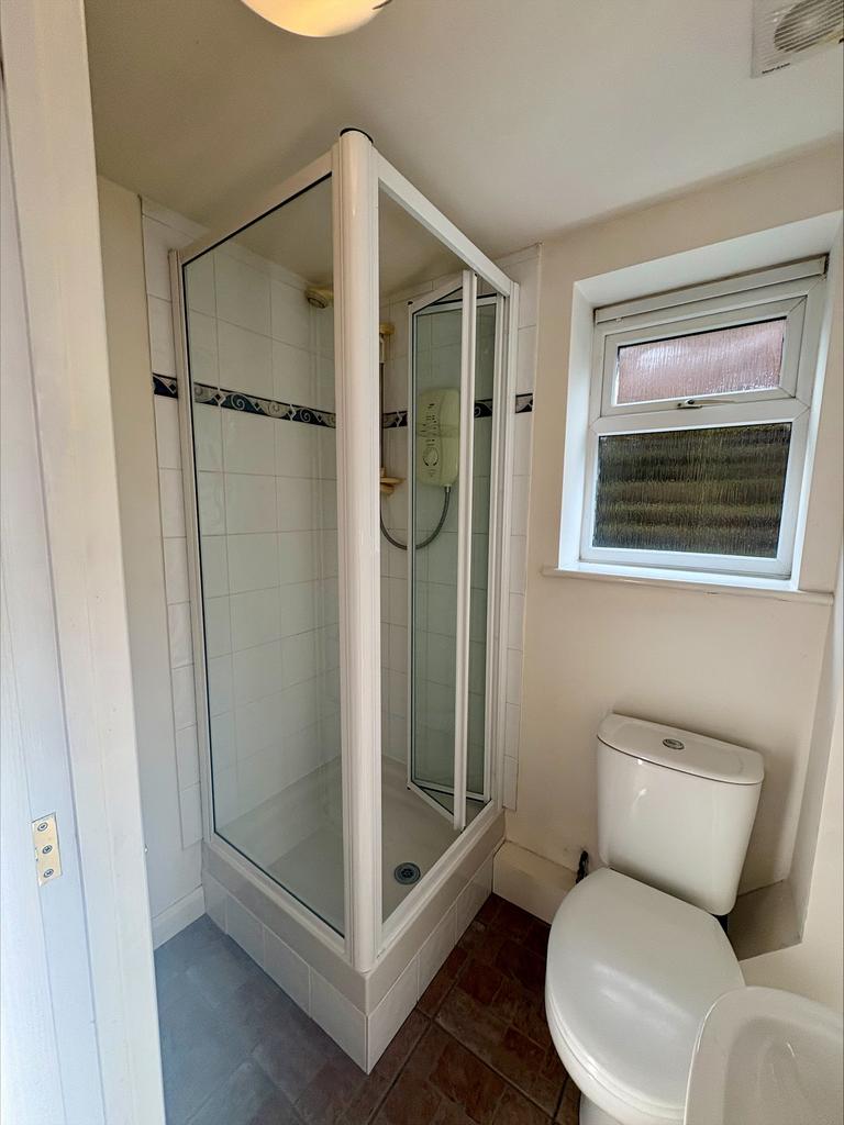 Downstairs shower room