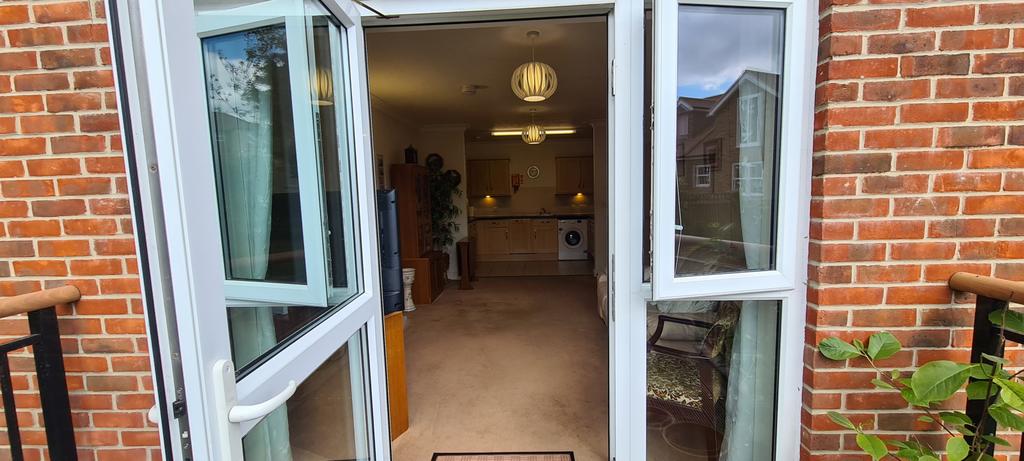 Door to balcony