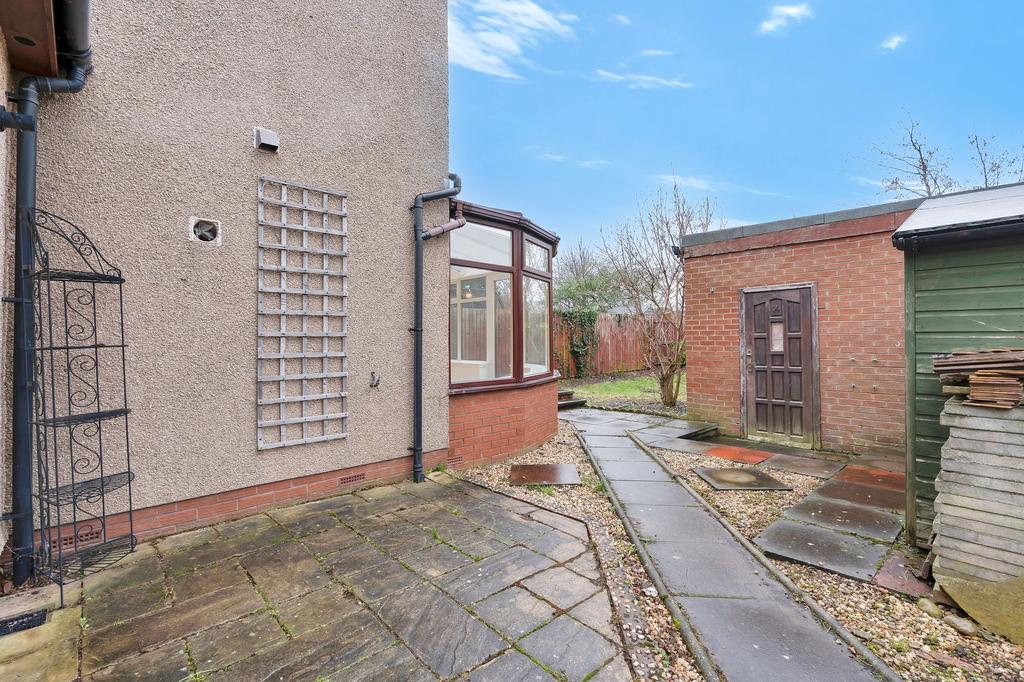 Side of Back Garden