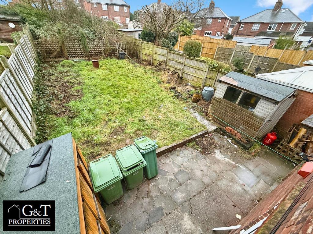 Rear garden