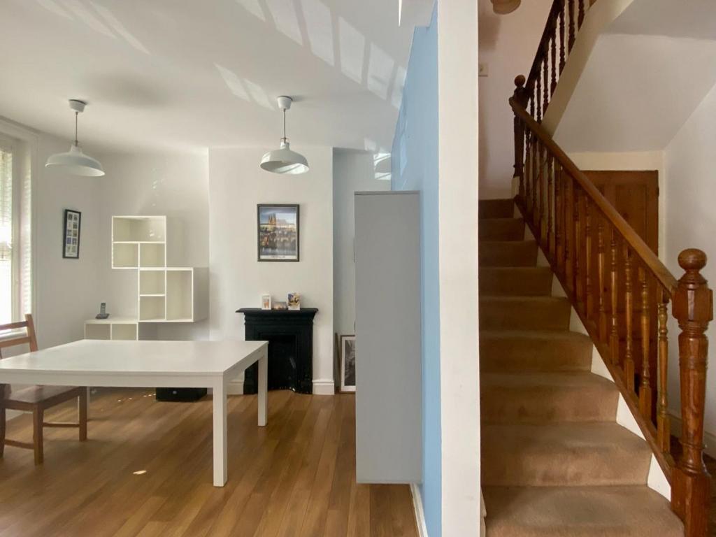 Open-plan living area, open plan living