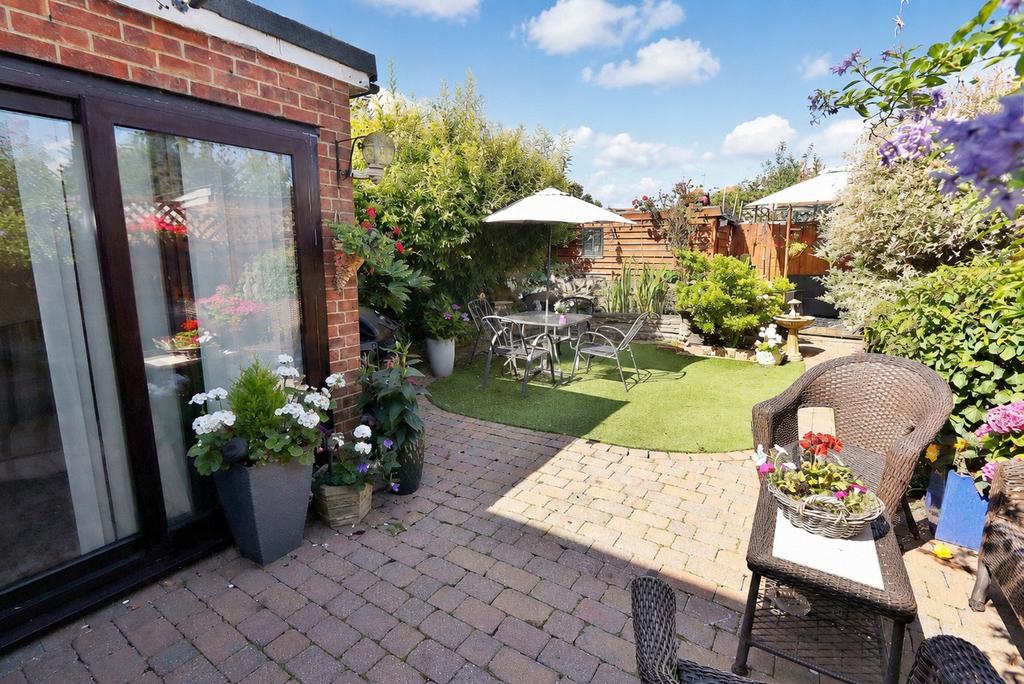 Patio view, garden