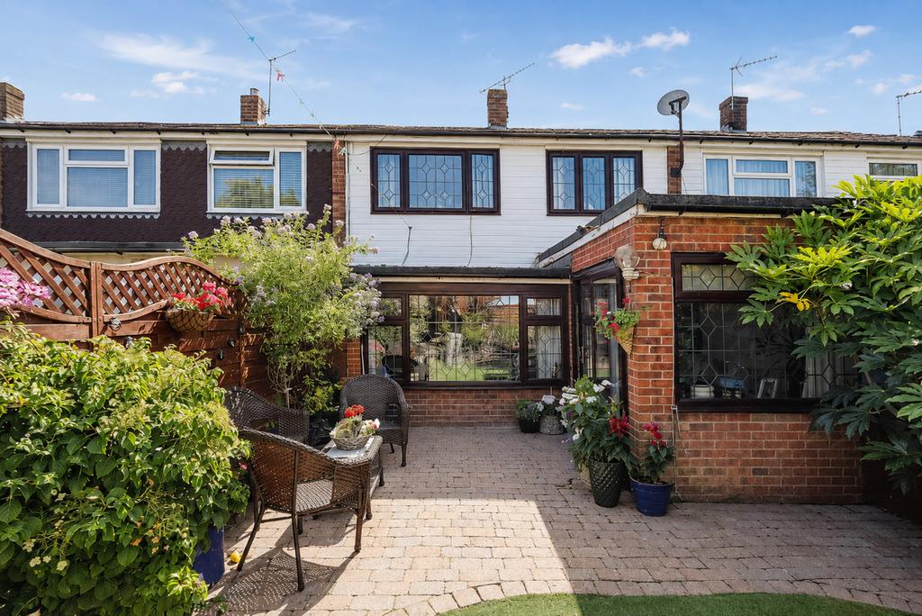 Patio view, garden