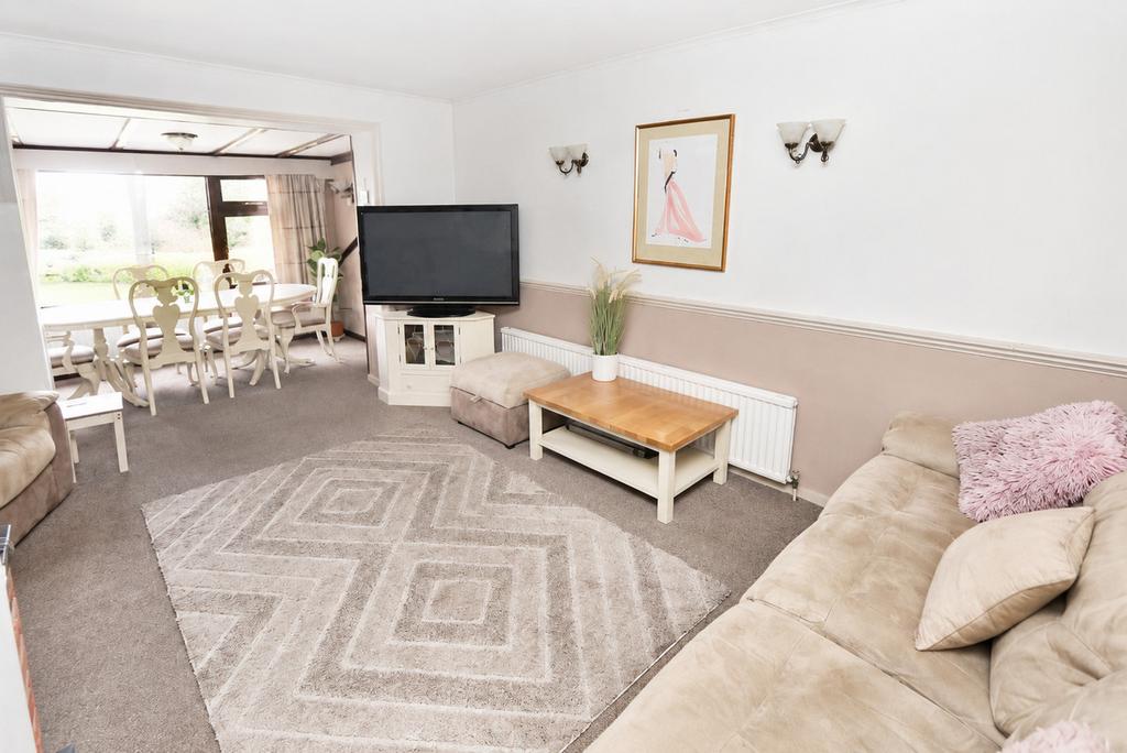 Open-plan living area, open plan living