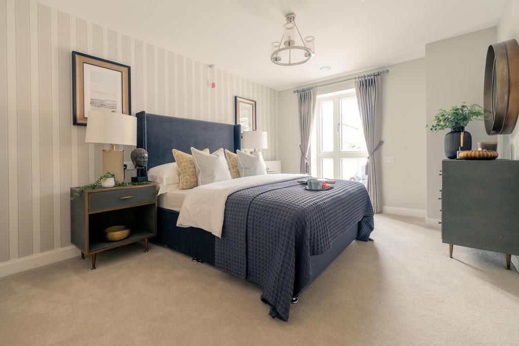 Show home master bedroom