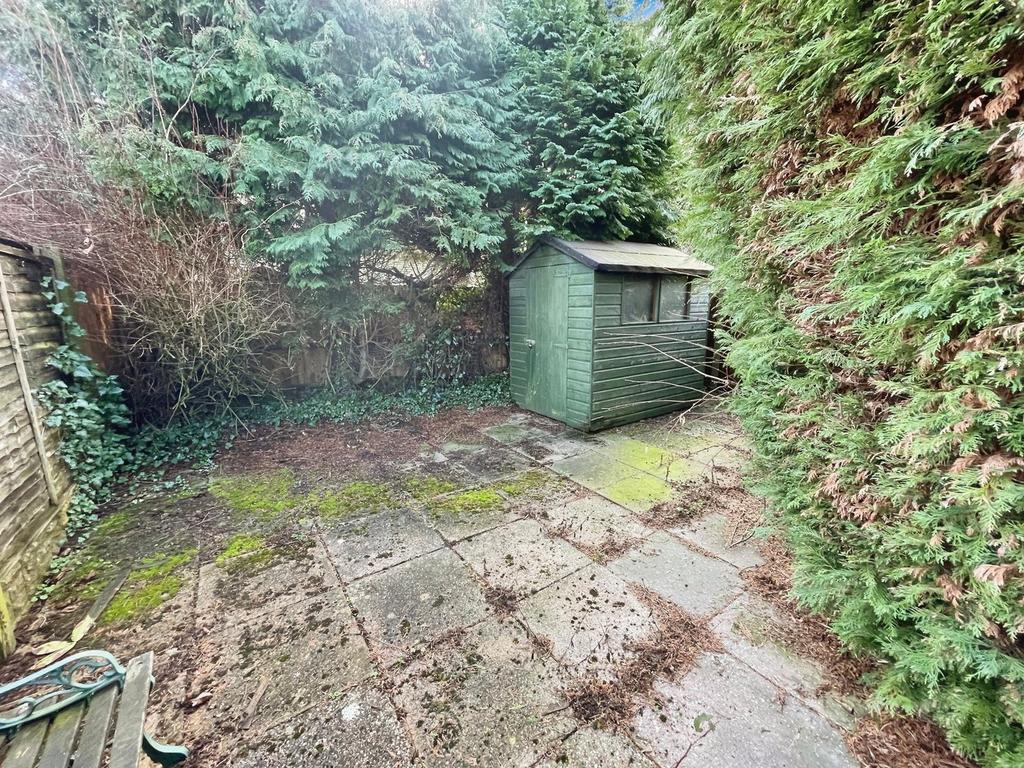 Patio area to Rear