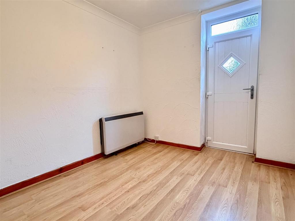 Private rear entrance