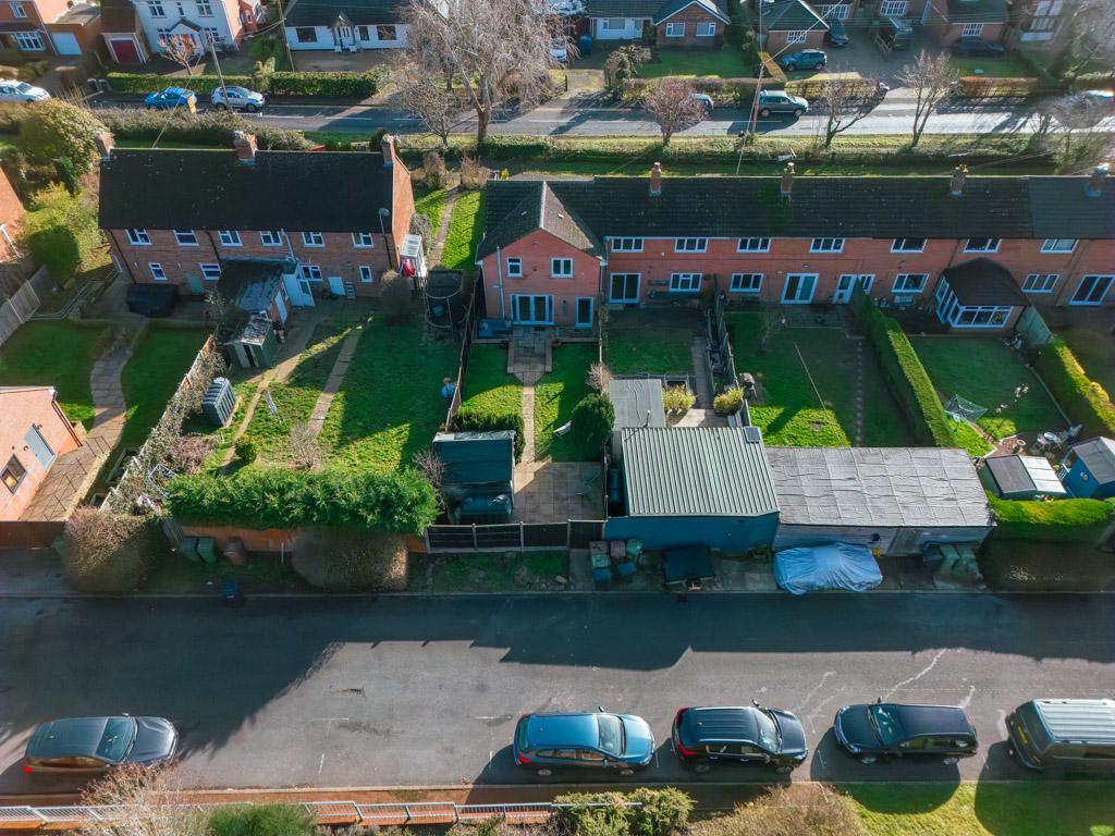 Aerial Rear View