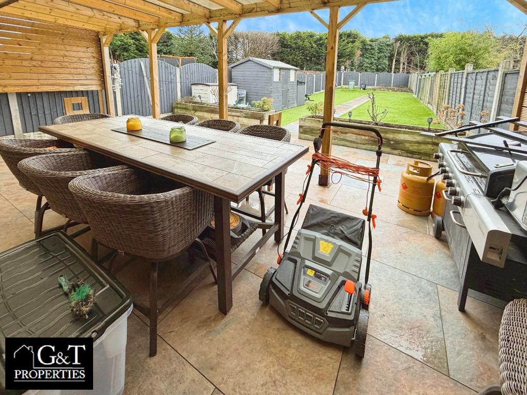 Rear garden