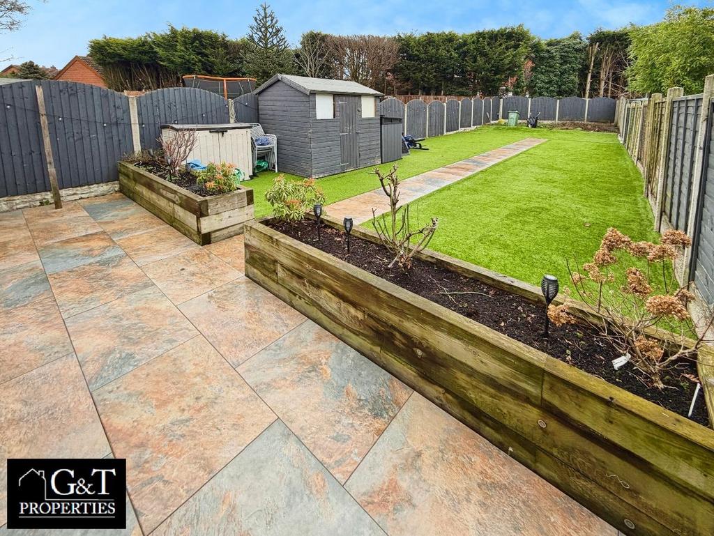 Rear garden