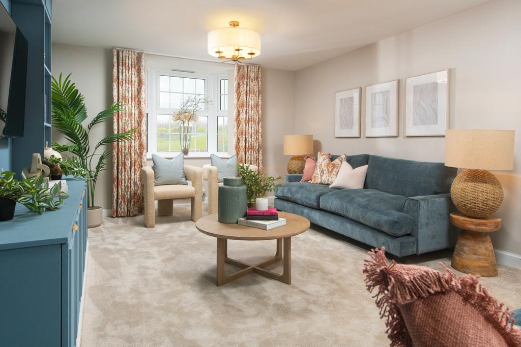 The interior of  Plot 100 The Holden at...