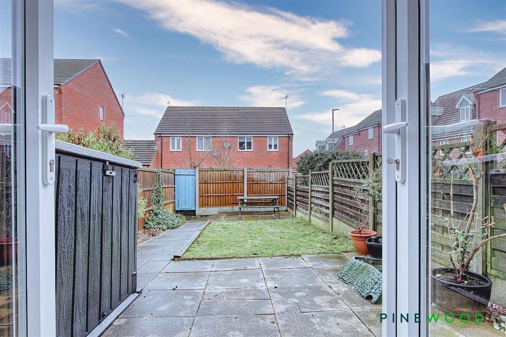 Rear garden