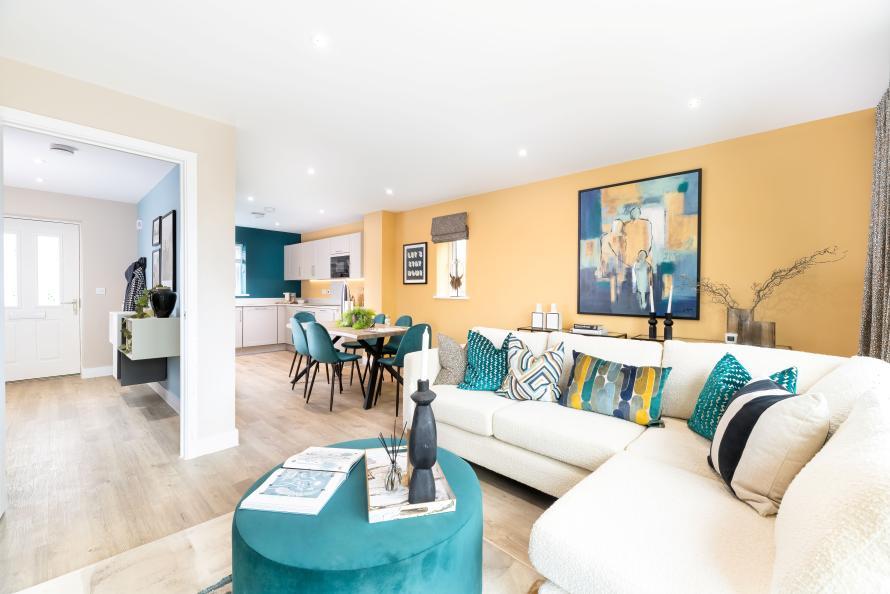 The Gables, 3 bedroom home, living